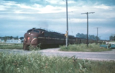 PRR Northern Arrow at Mackinaw City